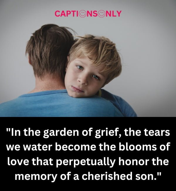 Loss Of A Son Quotes 3 Loss Of A Son Quotes (2023) Emotional & Sad Moment's
