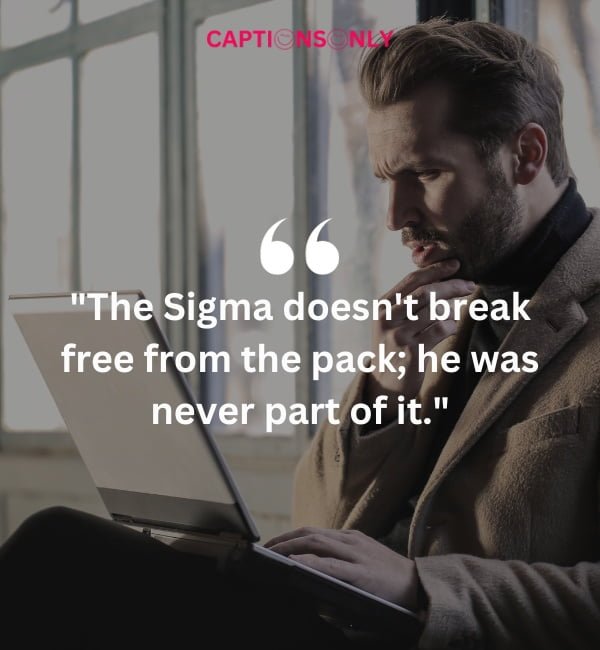Sigma Male Quotes 1 99+ Sigma Male Quotes : Increase Your Value